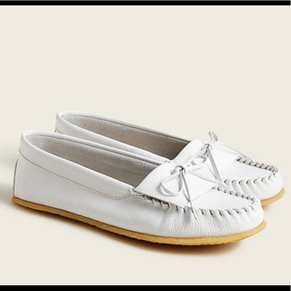 J.Crew NIB Soft Unlined Leather Loafers, 7.5